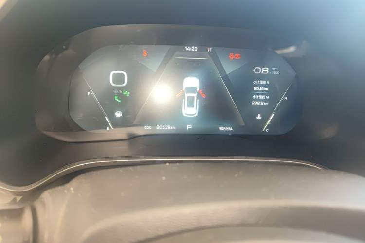 Used Wey VV6 2018 2.0T Two-Wheel-Drive Ultra-Luxury Version China V Standard Odometer Close Up
