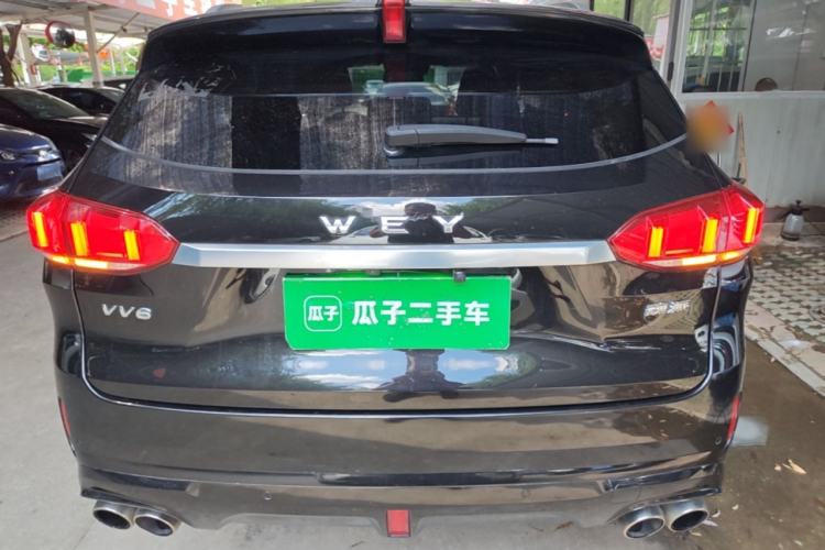 Used Wey VV6 2018 2.0T Two-Wheel Drive Flagship Version China V Standard Rear