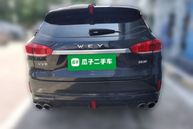 Used Wey VV6 2018 2.0T Two-Wheel-Drive Ultra-Luxury Version China V Standard Rear