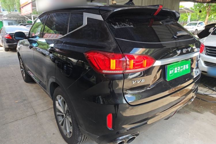 Used Wey VV6 2018 2.0T Two-Wheel Drive Flagship Version China V Standard Rear Left 45 Deg