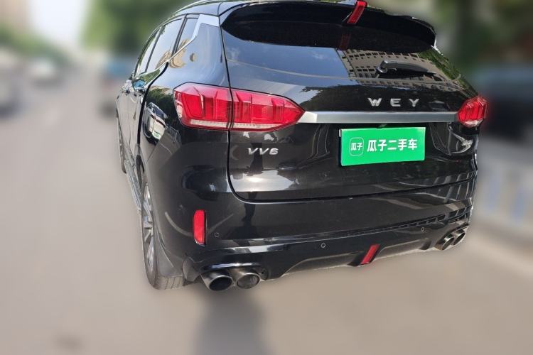 Used Wey VV6 2018 2.0T Two-Wheel Drive Flagship Version China V Standard Rear Left 45 Deg