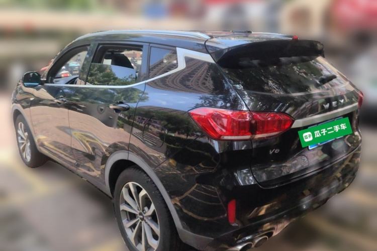 Used Wey VV6 2018 2.0T Two-Wheel Drive Flagship Version China V Standard Rear Left 45 Deg