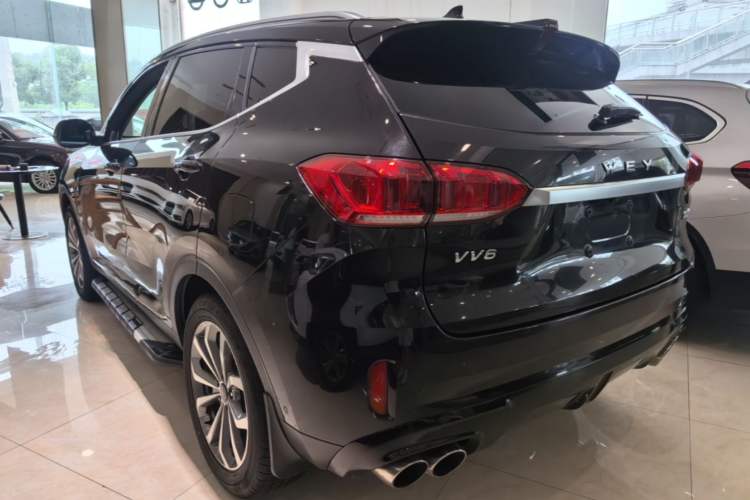 Used Wey VV6 2018 2.0T Two-Wheel Drive Flagship Version China V Standard Rear Left 45 Deg