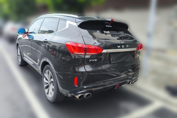Used Wey VV6 2018 2.0T Two-Wheel-Drive Ultra-Luxury Version China V Standard Rear Left 45 Deg