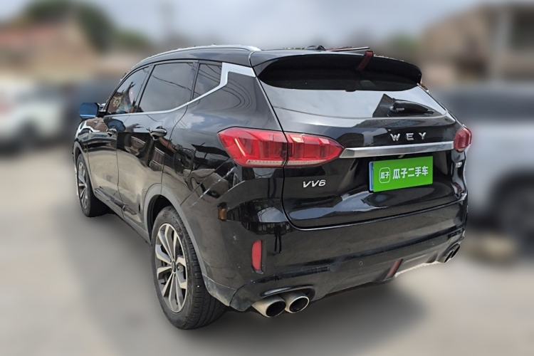 Used Wey VV6 2018 2.0T Two-Wheel Drive Flagship Version China V Standard Rear Left 45 Deg