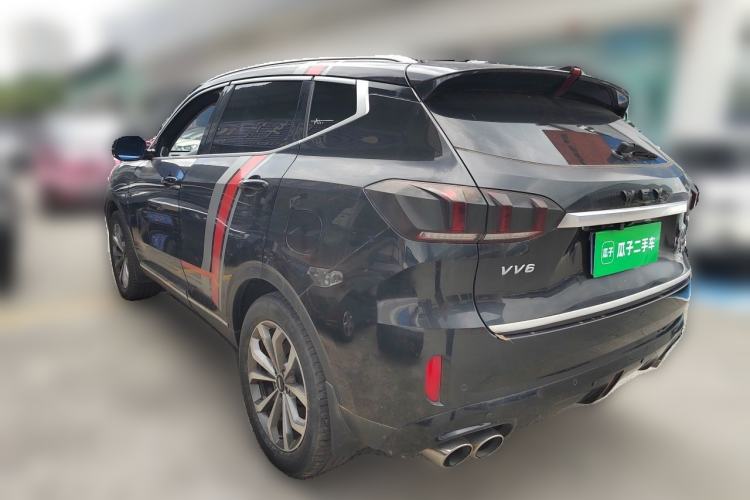 Used Wey VV6 2018 2.0T Two-Wheel-Drive Ultra-Luxury Version China V Standard Rear Left 45 Deg