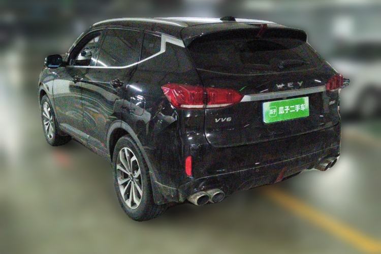 Used Wey VV6 2018 2.0T Two-Wheel-Drive Ultra-Luxury Version China V Standard Rear Left 45 Deg