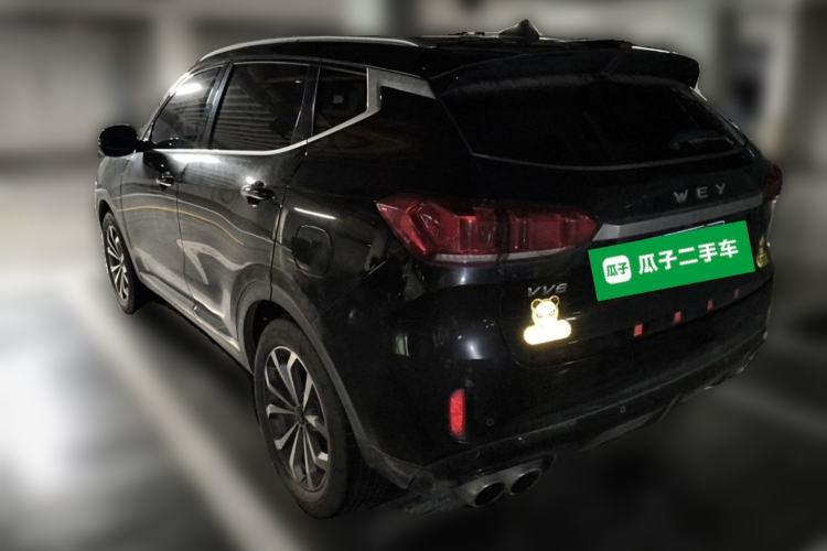 Used Wey VV6 2018 2.0T Two-Wheel-Drive Ultra-Luxury Version China V Standard Rear Left 45 Deg
