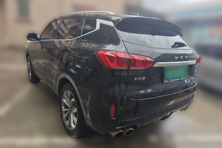 Used Wey VV6 2018 2.0T Two-Wheel-Drive Ultra-Luxury Version China V Standard Rear Left 45 Deg