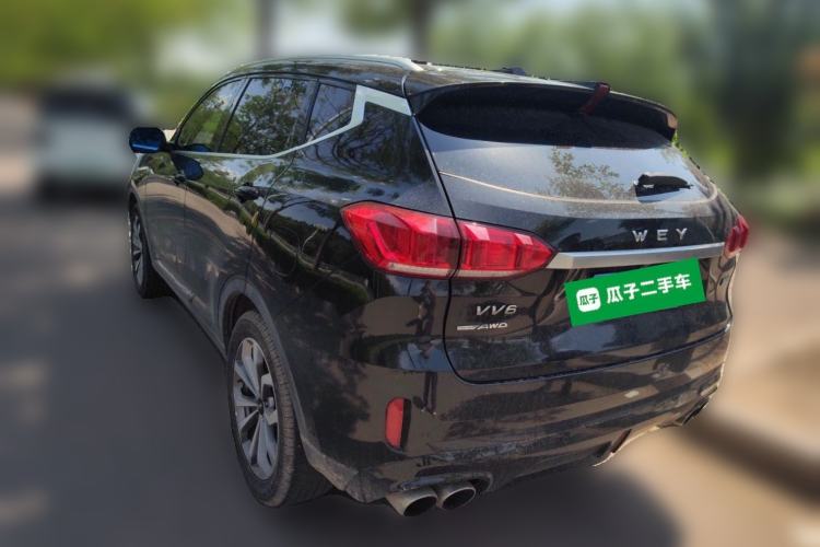 Used Wey VV6 2018 2.0T Four-Wheel Drive Flagship Version China V Standard Rear Left 45 Deg