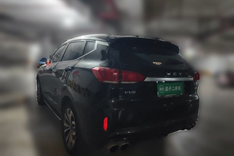 Used Wey VV6 2018 2.0T Two-Wheel-Drive Ultra-Luxury Version China V Standard Rear Left 45 Deg