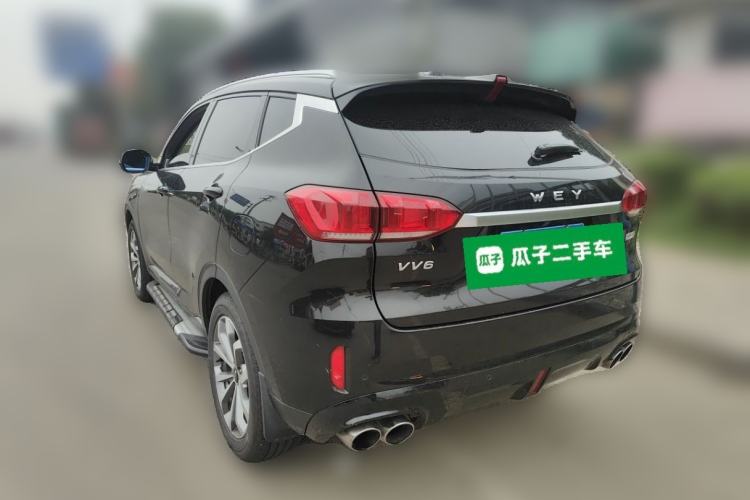 Used Wey VV6 2018 2.0T Two-Wheel Drive Flagship Version China V Standard Rear Left 45 Deg