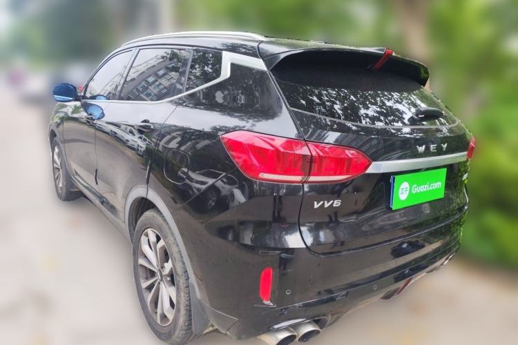 Used Wey VV6 2018 2.0T Two-Wheel-Drive Ultra-Luxury Version China V Standard Rear Left 45 Deg