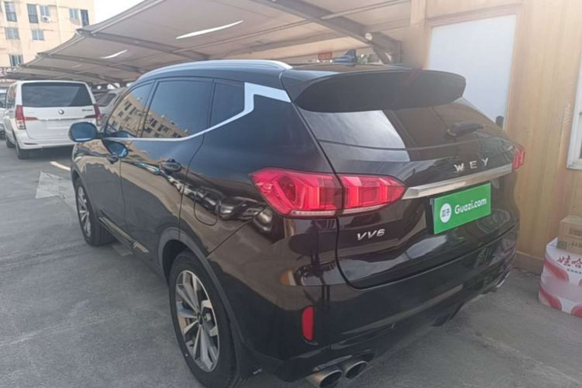 Used Wey VV6 2018 2.0T Two-Wheel-Drive Ultra-Luxury Version China V Standard Rear Left 45 Deg