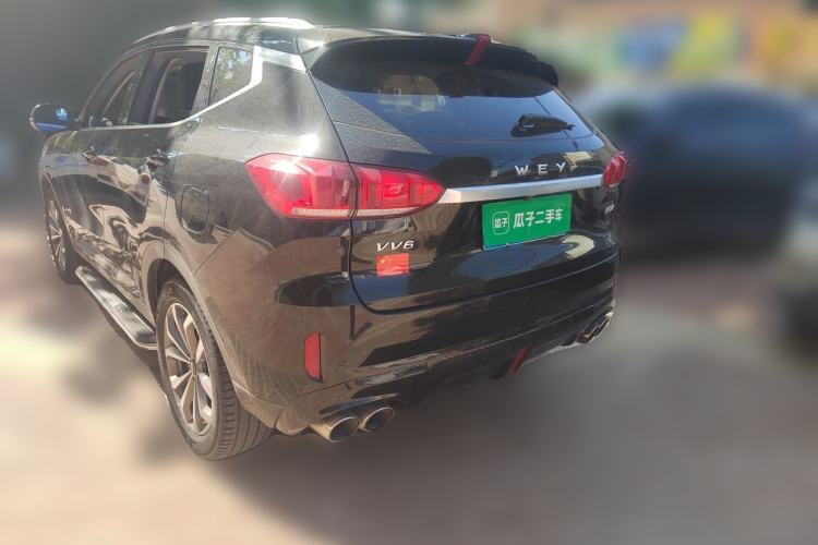 Used Wey VV6 2018 2.0T Two-Wheel-Drive Ultra-Luxury Version China V Standard Rear Left 45 Deg