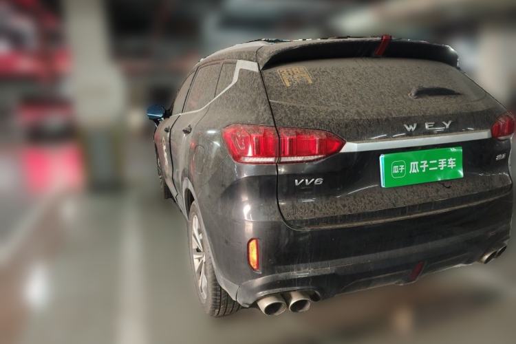 Used Wey VV6 2018 2.0T Two-Wheel-Drive Ultra-Luxury Version China V Standard Rear Left 45 Deg