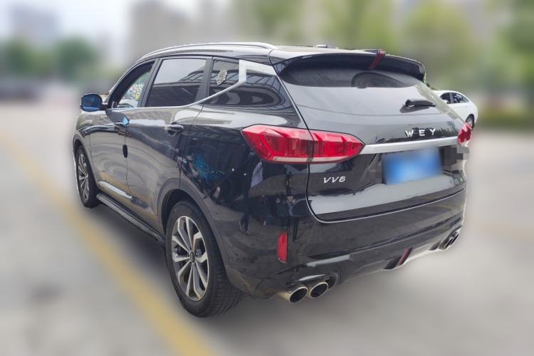 Used Wey VV6 2018 2.0T Two-Wheel-Drive Ultra-Luxury Version China V Standard Rear Left 45 Deg