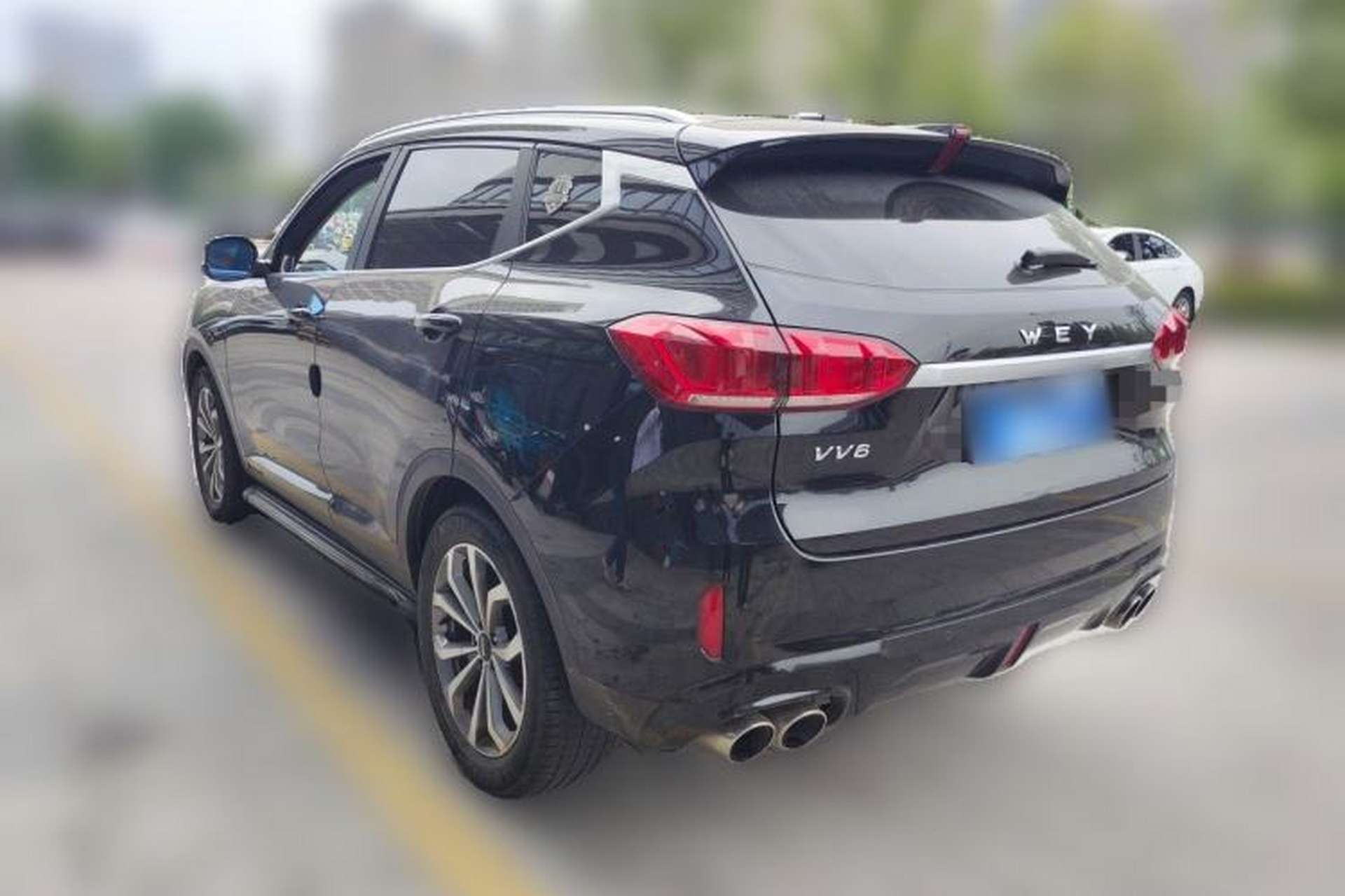 Used Wey VV6 2018 2.0T Two-Wheel-Drive Ultra-Luxury Version China V Standard Rear Left 45 Deg