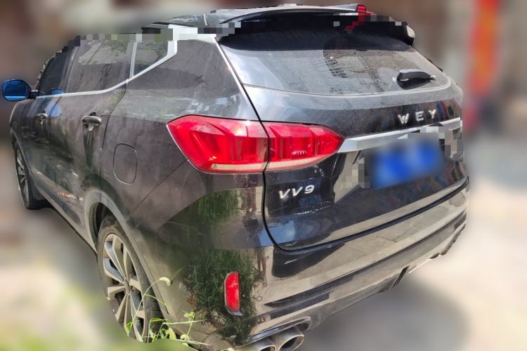 Used Wey VV6 2018 2.0T Two-Wheel-Drive Ultra-Luxury Version China V Standard Rear Left 45 Deg