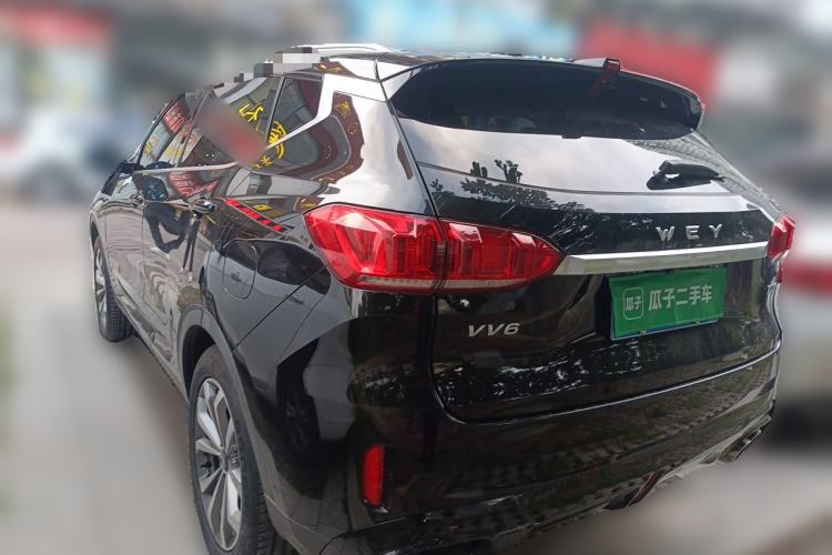 Used Wey VV6 2018 2.0T Two-Wheel Drive Flagship Version China V Standard Rear Left 45 Deg