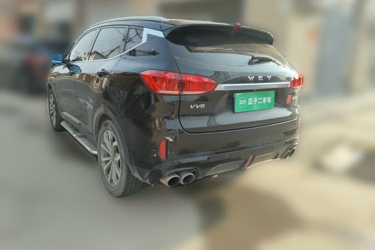 Used Wey VV6 2018 2.0T Two-Wheel-Drive Ultra-Luxury Version China V Standard Rear Left 45 Deg