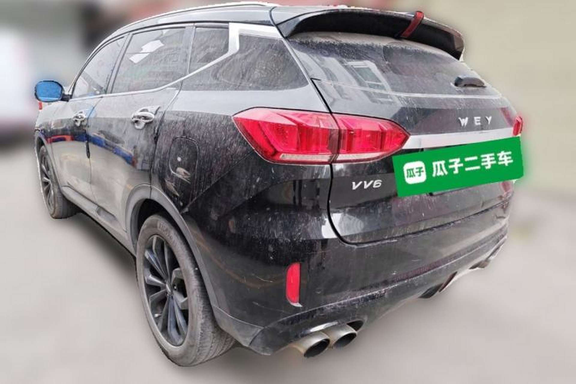 Used Wey VV6 2018 2.0T Two-Wheel-Drive Ultra-Luxury Version China V Standard Rear Left 45 Deg