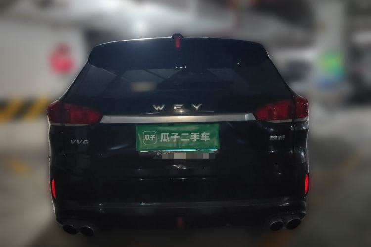 Used Wey VV6 2018 2.0T Two-Wheel-Drive Ultra-Luxury Version China V Standard Rear