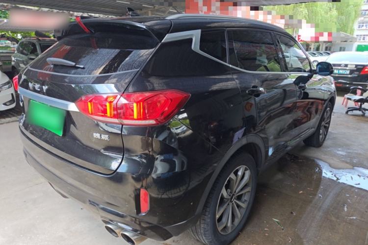 Used Wey VV6 2018 2.0T Two-Wheel Drive Flagship Version China V Standard Rear Right 45 Deg