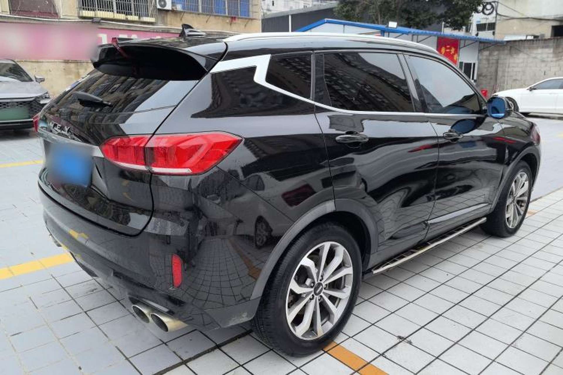 Used Wey VV6 2018 2.0T Two-Wheel-Drive Ultra-Luxury Version China V Standard Rear Right 45 Deg