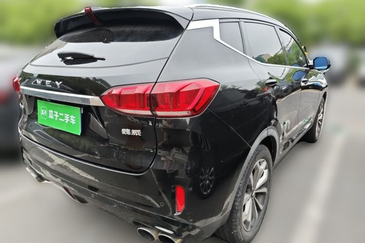 Used Wey VV6 2018 2.0T Two-Wheel Drive Flagship Version China V Standard Rear Right 45 Deg