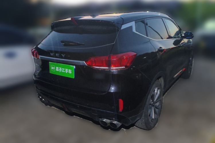 Used Wey VV6 2018 2.0T Four-Wheel Drive Flagship Version China V Standard Rear Right 45 Deg
