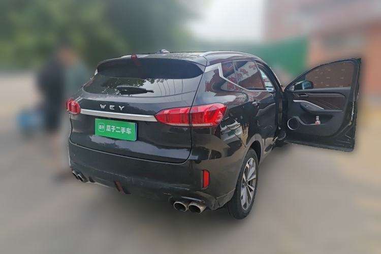 Used Wey VV6 2018 2.0T Two-Wheel Drive Flagship Version China V Standard Rear Right 45 Deg