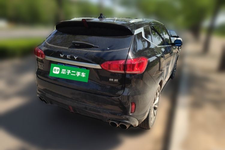 Used Wey VV6 2018 2.0T Four-Wheel Drive Flagship Version China V Standard Rear Right 45 Deg