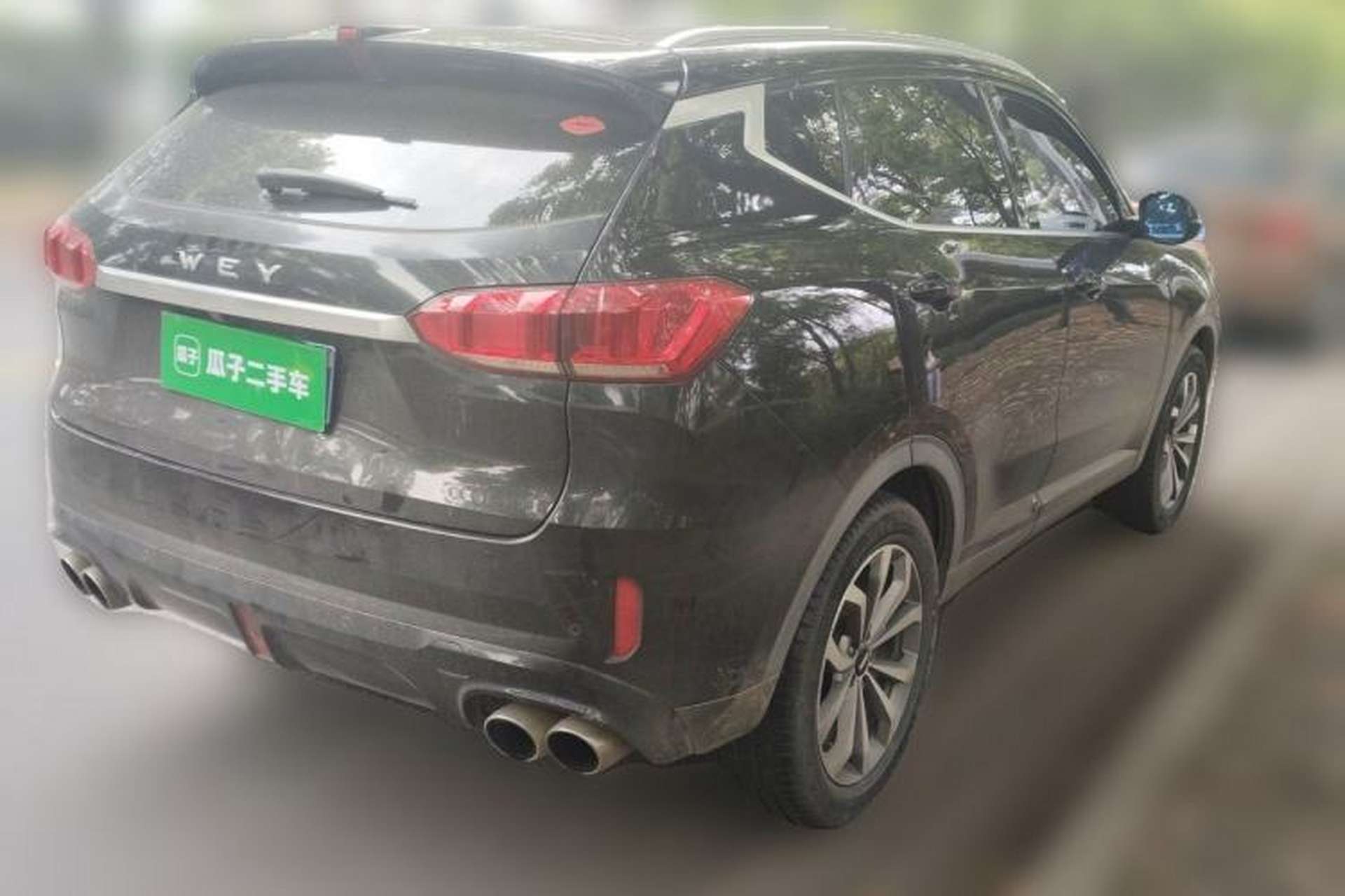 Used Wey VV6 2018 2.0T Two-Wheel Drive Flagship Version China V Standard Rear Right 45 Deg