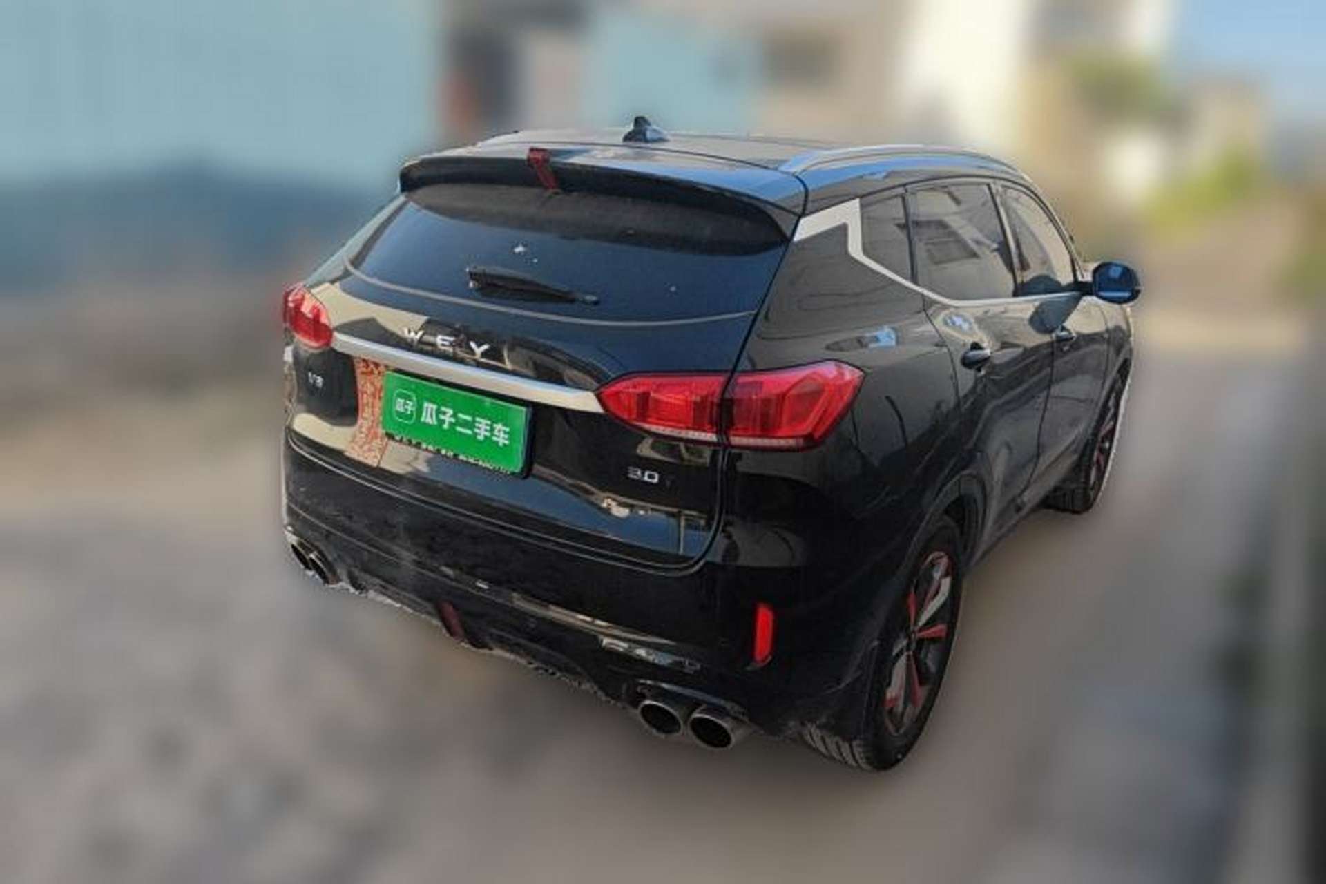 Used Wey VV6 2018 2.0T Two-Wheel-Drive Ultra-Luxury Version China V Standard Rear Right 45 Deg