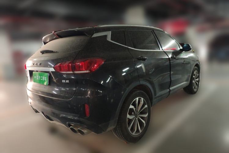 Used Wey VV6 2018 2.0T Two-Wheel-Drive Ultra-Luxury Version China V Standard Rear Right 45 Deg