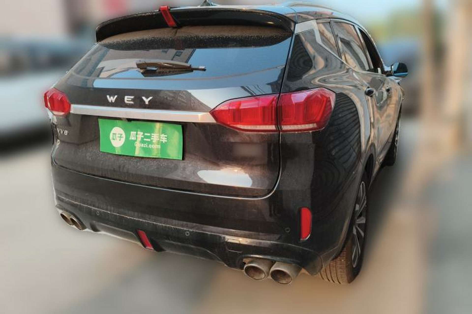 Used Wey VV6 2018 2.0T Two-Wheel-Drive Ultra-Luxury Version China V Standard Rear Right 45 Deg