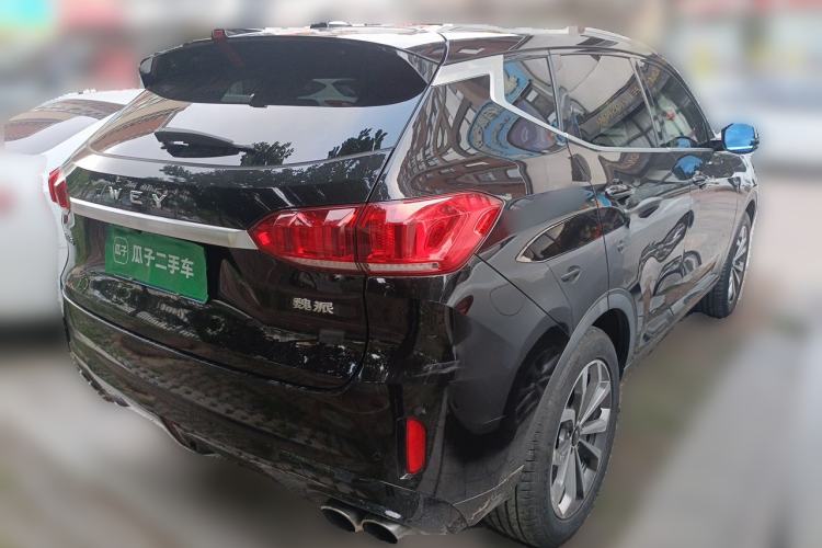 Used Wey VV6 2018 2.0T Two-Wheel Drive Flagship Version China V Standard Rear Right 45 Deg