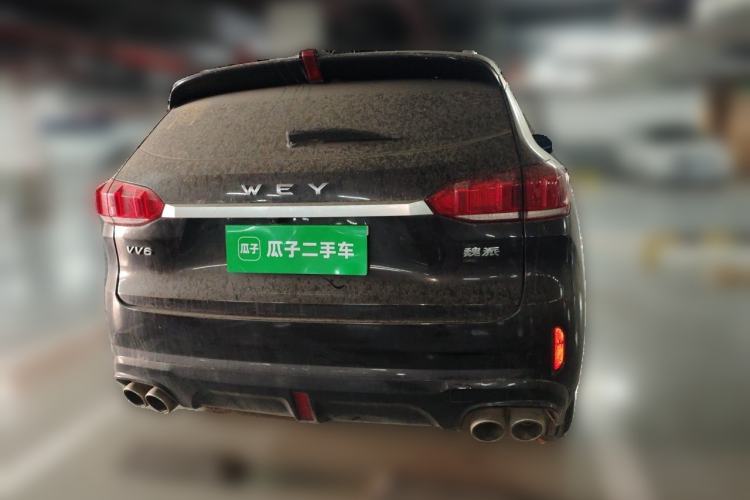 Used Wey VV6 2018 2.0T Two-Wheel-Drive Ultra-Luxury Version China V Standard Rear