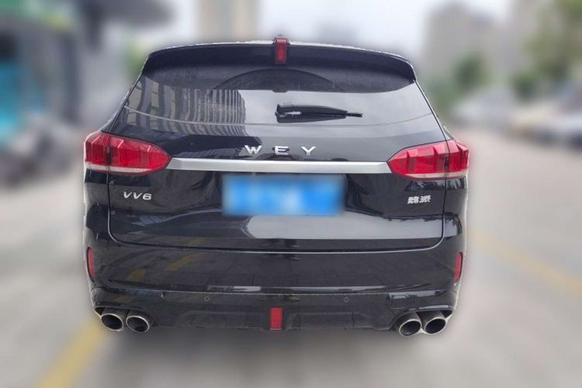 Used Wey VV6 2018 2.0T Two-Wheel-Drive Ultra-Luxury Version China V Standard Rear