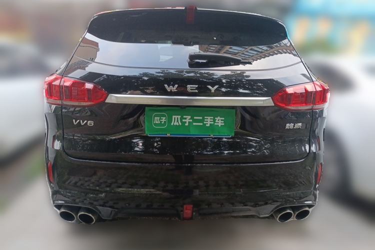 Used Wey VV6 2018 2.0T Two-Wheel Drive Flagship Version China V Standard Rear