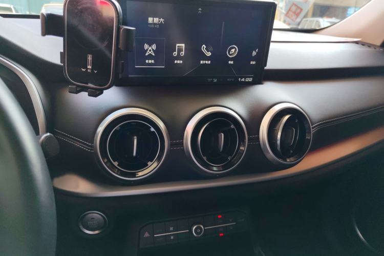 Used Wey VV6 2018 2.0T Four-Wheel Drive Flagship Version China V Standard Audio And AC Panel