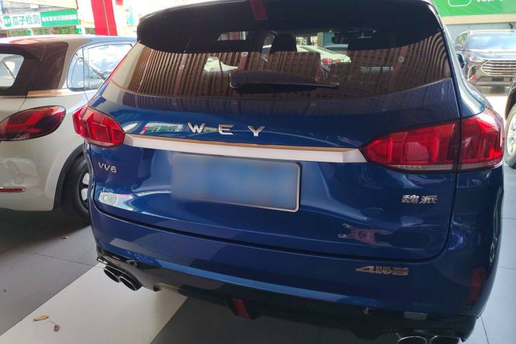 Used Wey VV6 2018 2.0T Four-Wheel Drive Flagship Version China V Standard Exterior 4