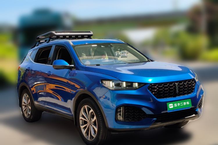 Used Wey VV6 2018 2.0T Two-Wheel Drive Flagship Version China V Standard Front Right 45 Deg