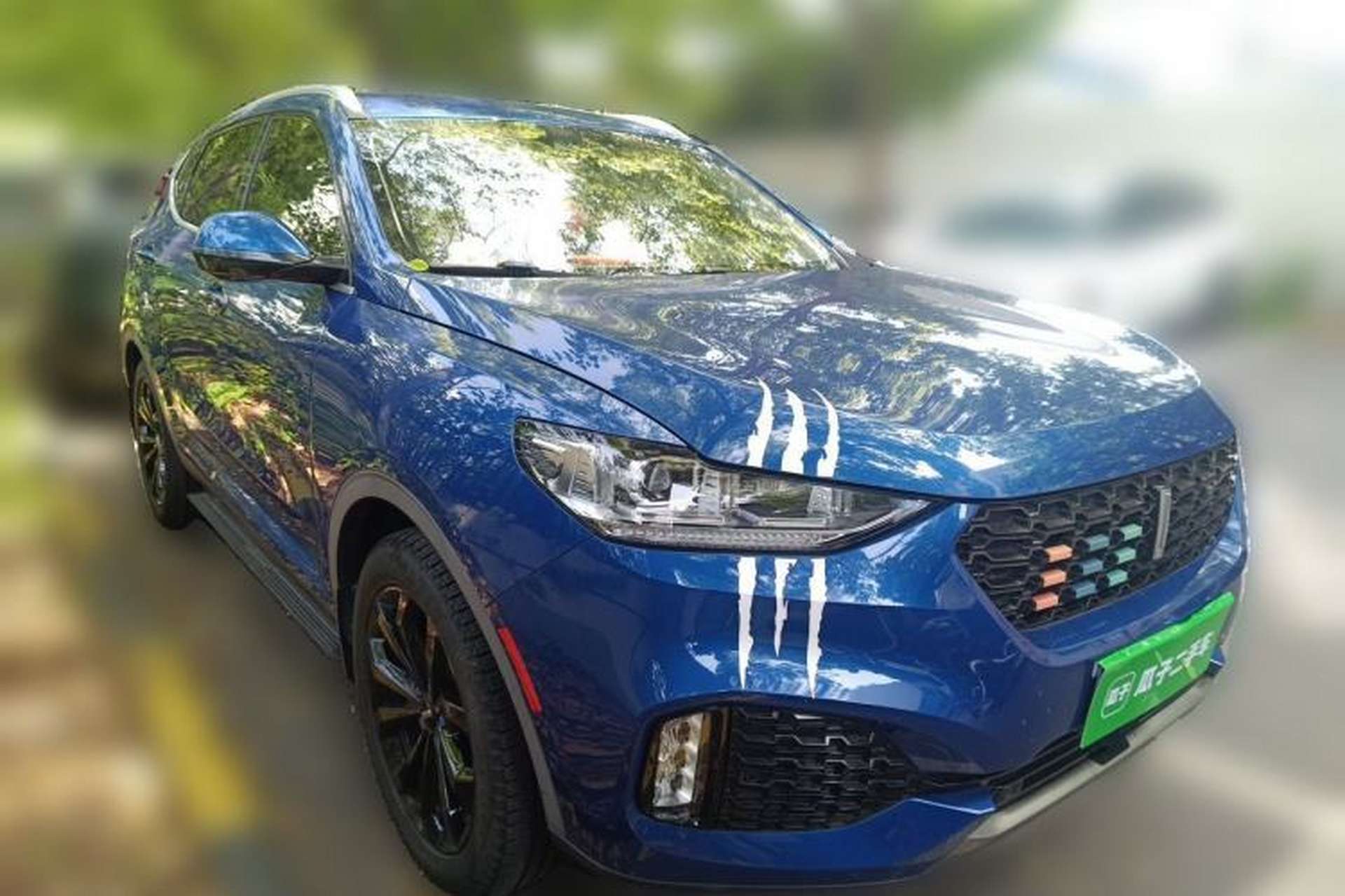 Used Wey VV6 2018 2.0T Two-Wheel Drive Flagship Version China V Standard Front Right 45 Deg