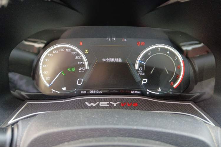 Used Wey VV6 2018 2.0T Two-Wheel-Drive Ultra-Luxury Version China V Standard Instrument Cluster