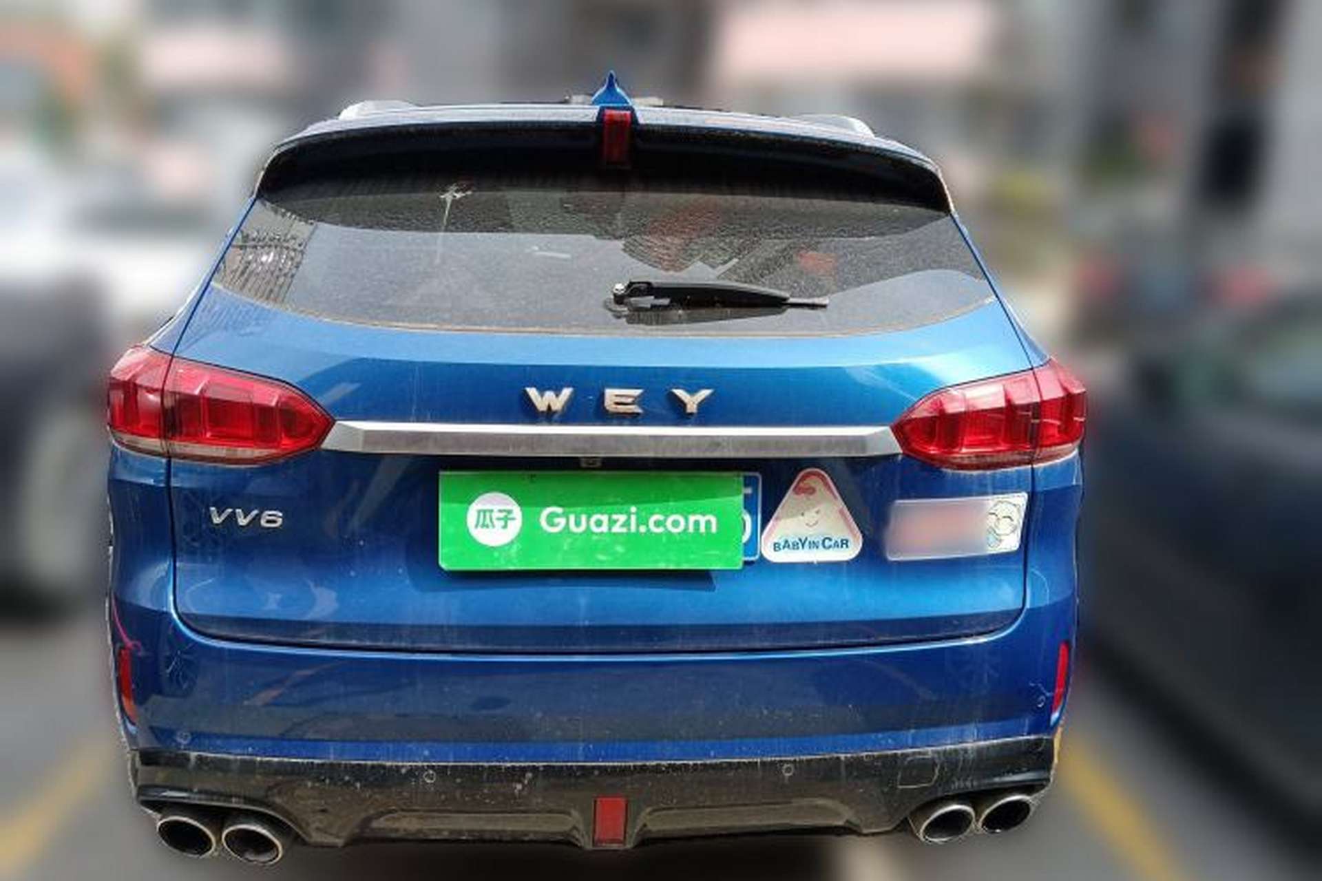 Used Wey VV6 2018 2.0T Two-Wheel-Drive Ultra-Luxury Version China V Standard Rear