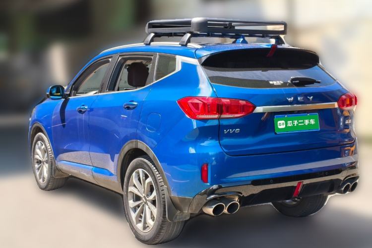 Used Wey VV6 2018 2.0T Two-Wheel Drive Flagship Version China V Standard Rear Left 45 Deg
