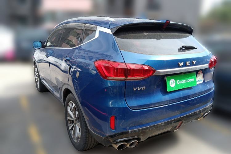 Used Wey VV6 2018 2.0T Two-Wheel-Drive Ultra-Luxury Version China V Standard Rear Left 45 Deg