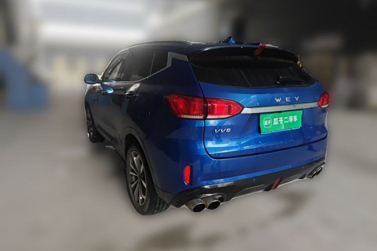 Used Wey VV6 2018 2.0T Two-Wheel Drive Flagship Version China V Standard Rear Left 45 Deg